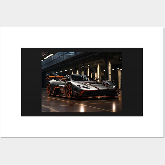 Super-cars-Valhalla Wall Art by PixelPusherArt